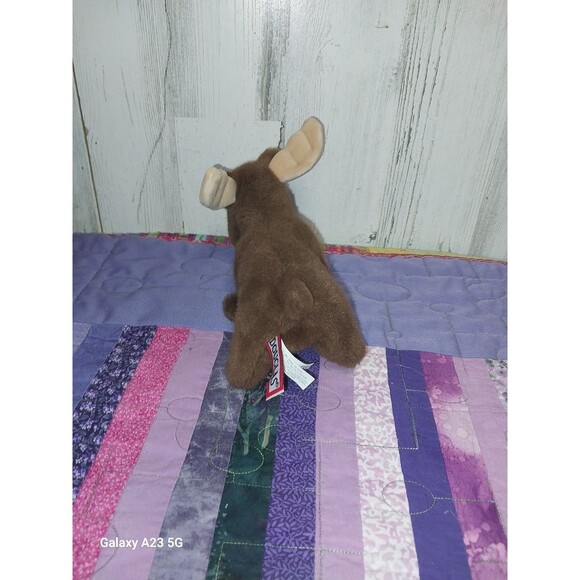 Douglas Toys Martin Moose Muzzle Plush Stuffed Animal Toy, 7" long - Picture 3 of 6